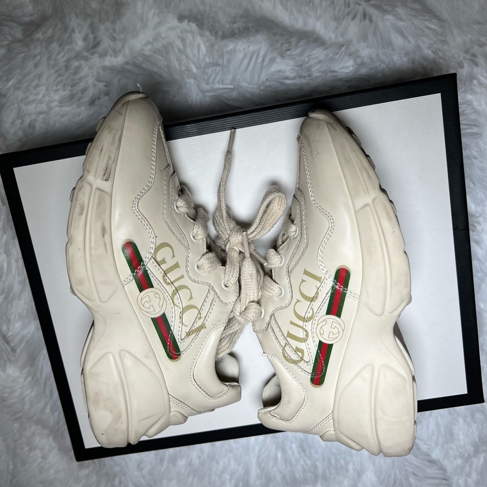Gucci logo sneakers kids 10.5